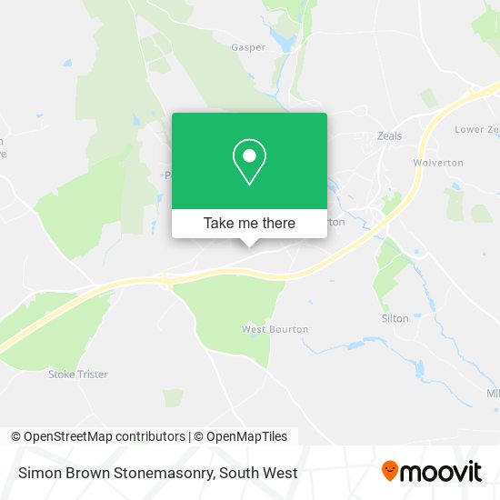 Simon Brown Stonemasonry map
