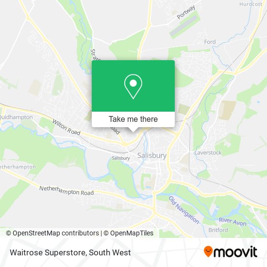 Waitrose Superstore map