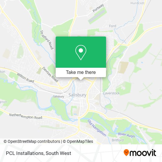PCL Installations map