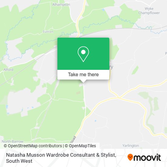 Natasha Musson Wardrobe Consultant & Stylist map