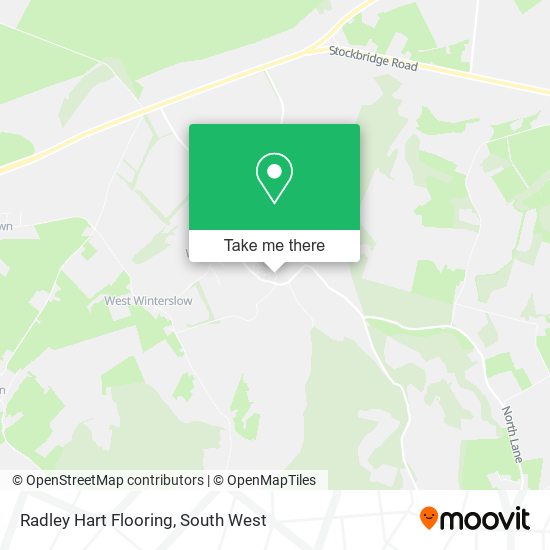 Radley Hart Flooring map