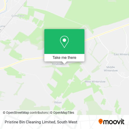 Pristine Bin Cleaning Limited map