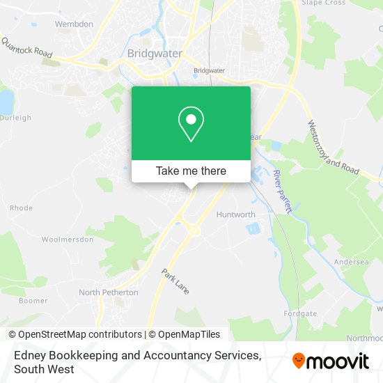 Edney Bookkeeping and Accountancy Services map