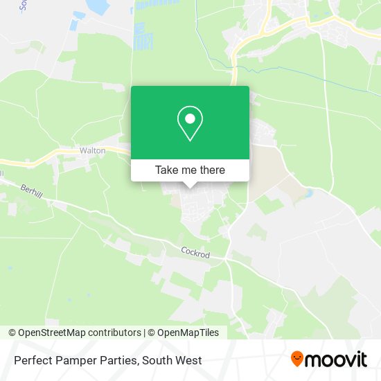 Perfect Pamper Parties map