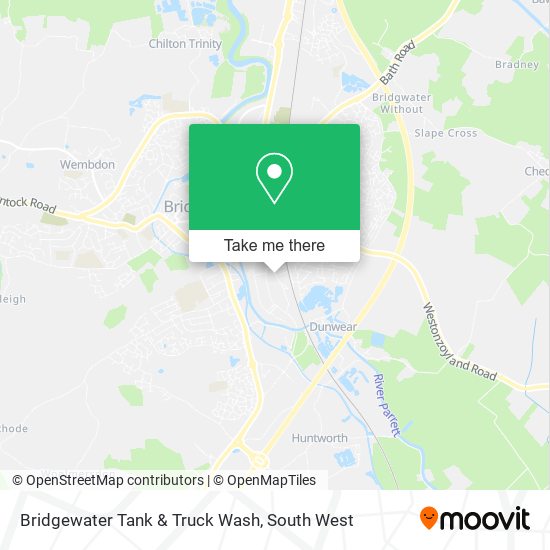 Bridgewater Tank & Truck Wash map