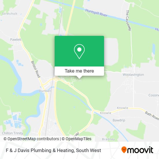 F & J Davis Plumbing & Heating map