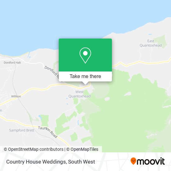 Country House Weddings map