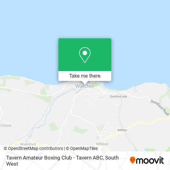 Tavern Amateur Boxing Club - Tavern ABC map
