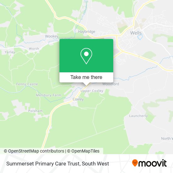 Summerset Primary Care Trust map