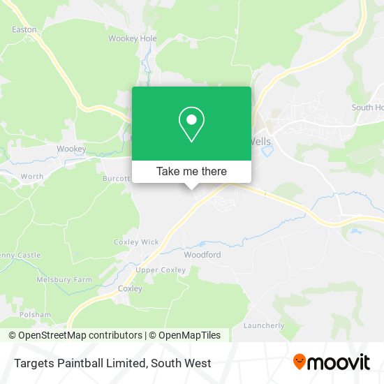 Targets Paintball Limited map