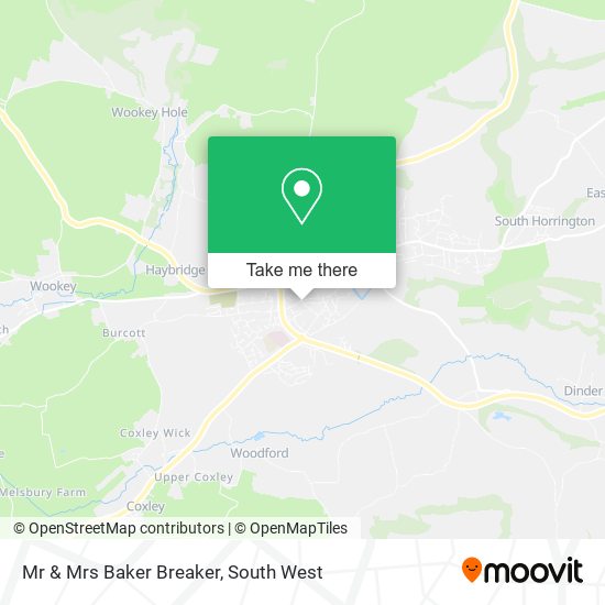 Mr & Mrs Baker Breaker map