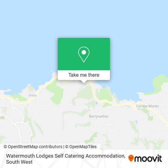 Watermouth Lodges Self Catering Accommodation map