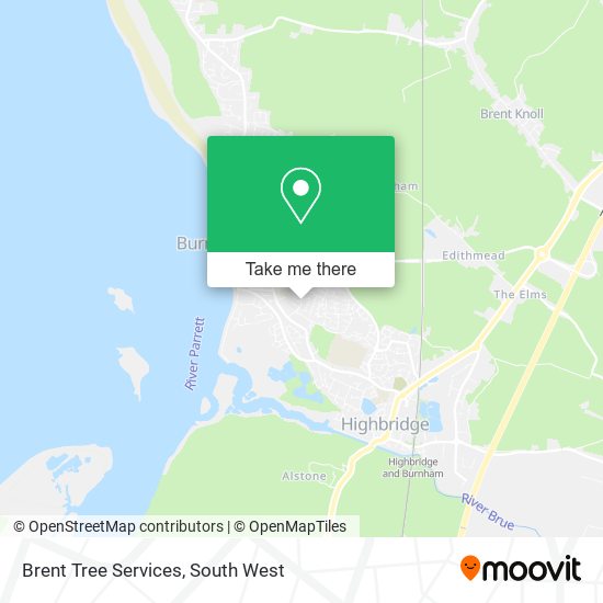 Brent Tree Services map