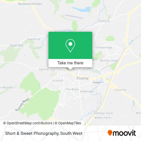 Short & Sweet Photography map