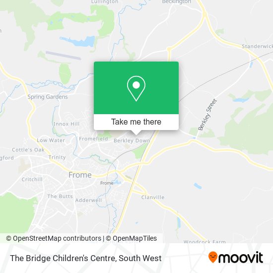 The Bridge Children's Centre map