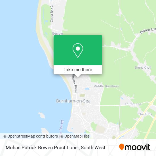 Mohan Patrick Bowen Practitioner map