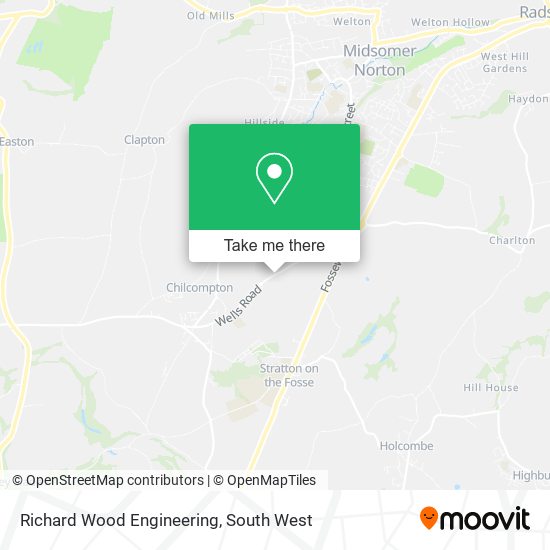 Richard Wood Engineering map