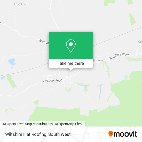 Wiltshire Flat Roofing map