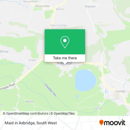 Maid in Axbridge map