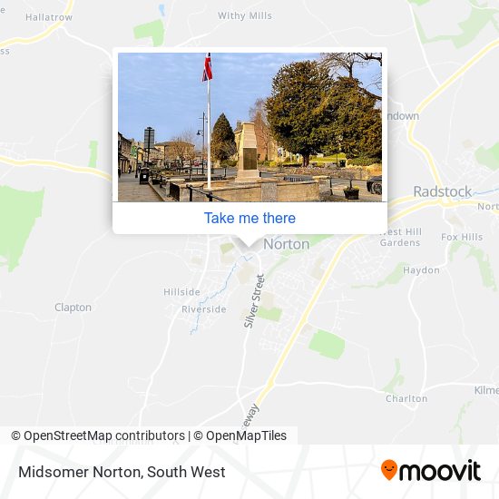 Midsomer Norton map