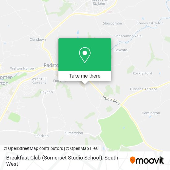 Breakfast Club (Somerset Studio School) map