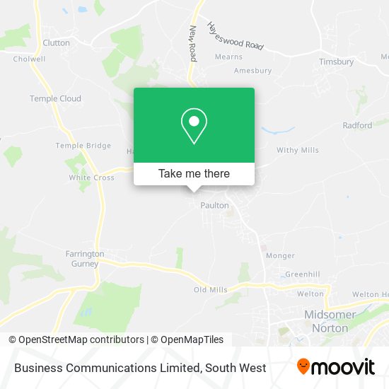 Business Communications Limited map
