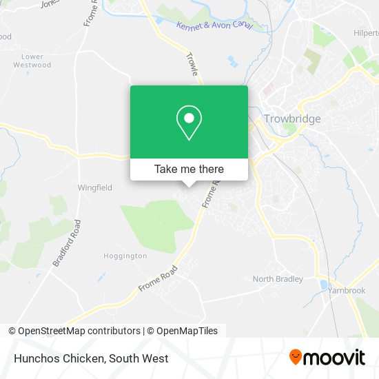 Hunchos Chicken map
