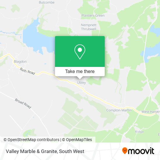 Valley Marble & Granite map