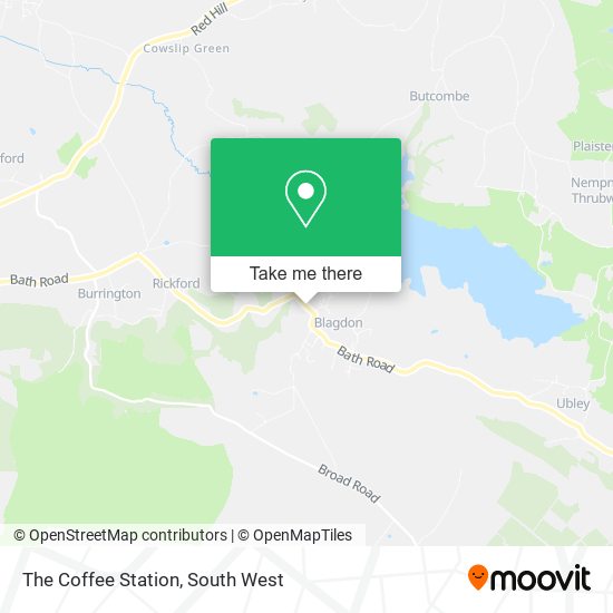 The Coffee Station map