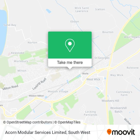 Acorn Modular Services Limited map