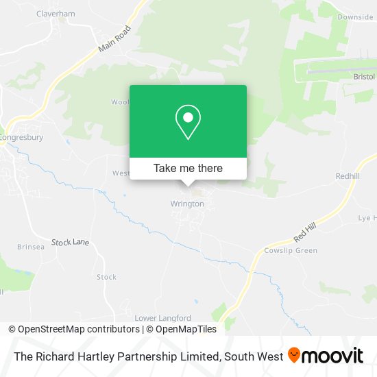 The Richard Hartley Partnership Limited map
