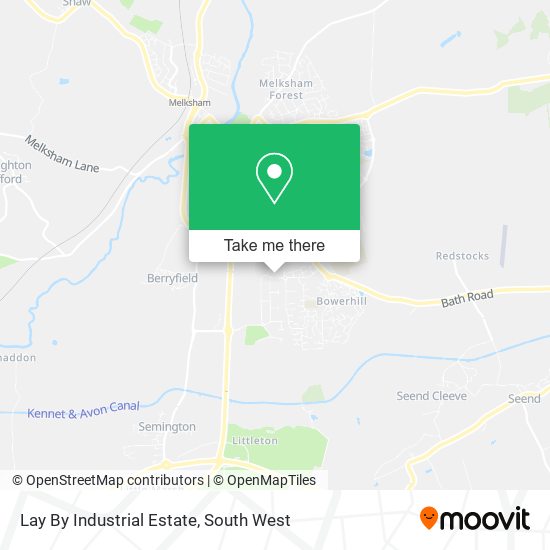 Lay By Industrial Estate map