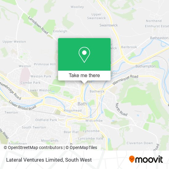 Lateral Ventures Limited map