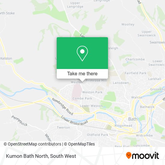 Kumon Bath North map