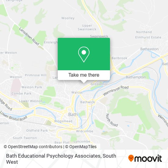 Bath Educational Psychology Associates map