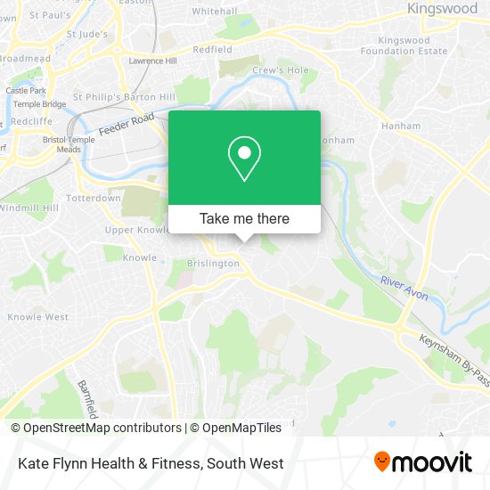 Kate Flynn Health & Fitness map