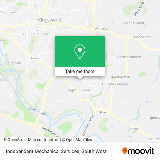 Independent Mechanical Services map