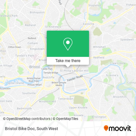 Bristol Bike Doc map