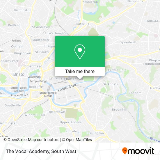 The Vocal Academy map
