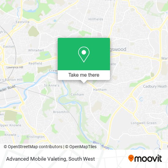 Advanced Mobile Valeting map