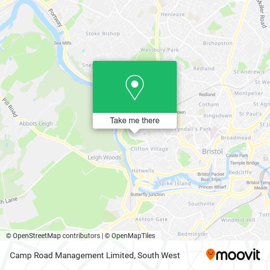 Camp Road Management Limited map