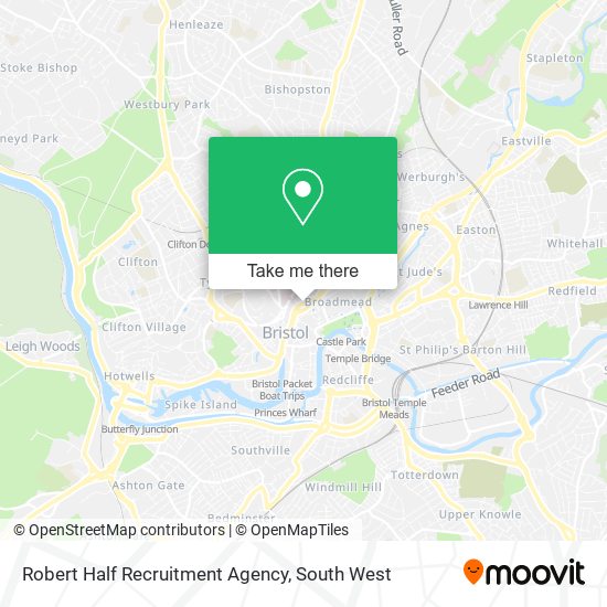 Robert Half Recruitment Agency map