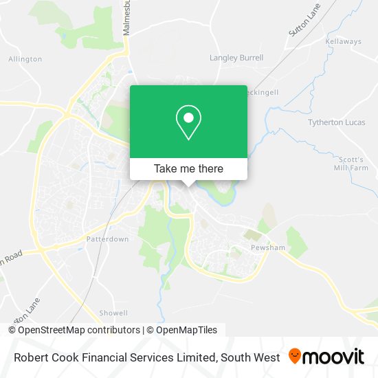 Robert Cook Financial Services Limited map