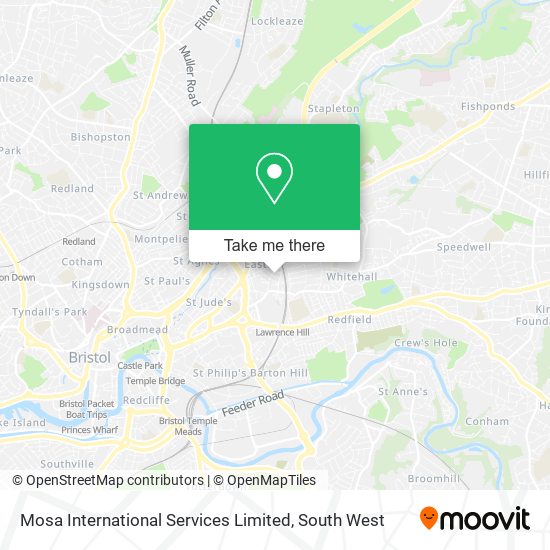 Mosa International Services Limited map
