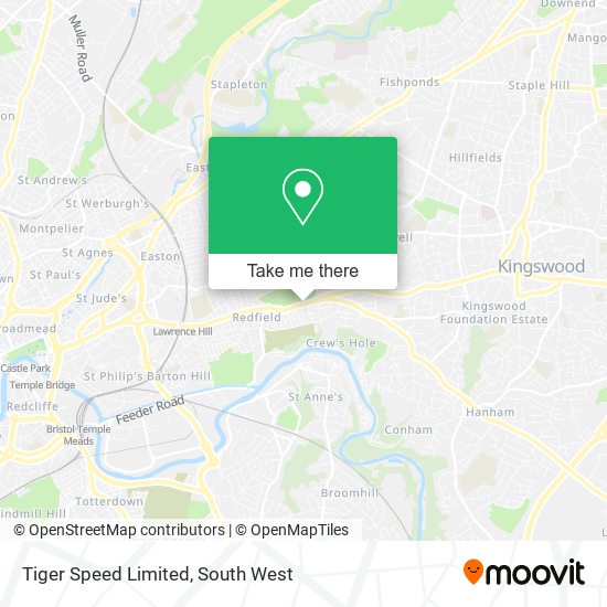 Tiger Speed Limited map