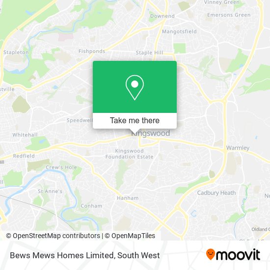 Bews Mews Homes Limited map