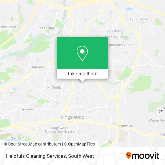 Helpfuls Cleaning Services map