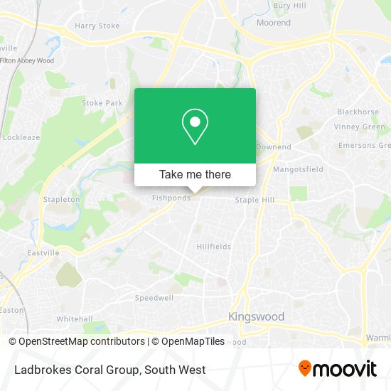 Ladbrokes Coral Group map
