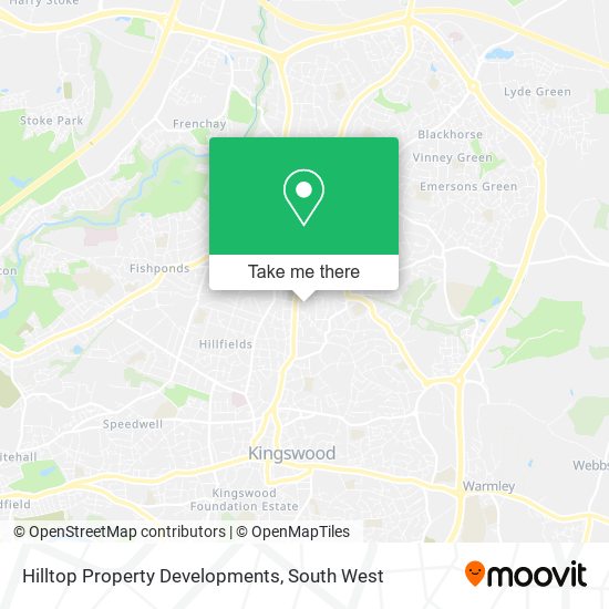 Hilltop Property Developments map