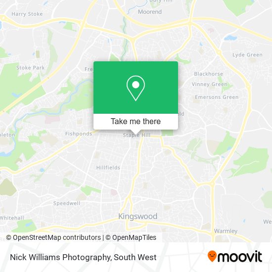 Nick Williams Photography map